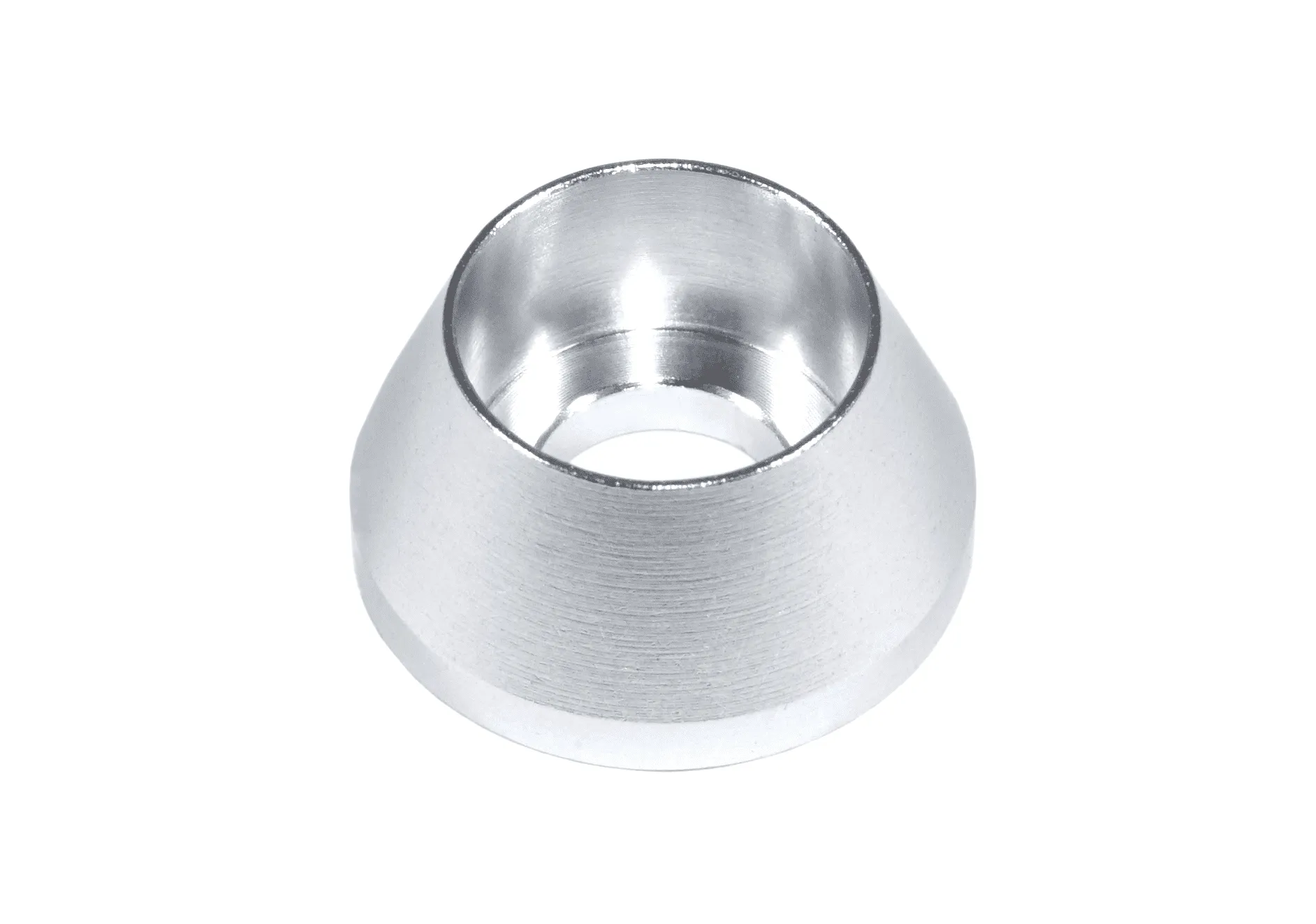 ZSPEC M8 Angled Cup Finish Washers for SHSC Socket-Cap Fasteners, Billet, 10-Pack